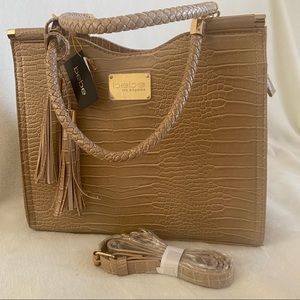 BEBE Los Angeles Natalie Croco Shopper